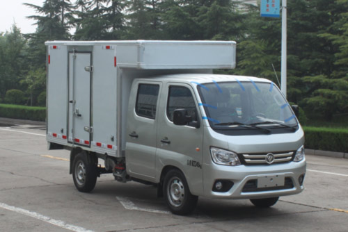 福田牌BJ5021XXY2AV4-02厢式运输车公告图片