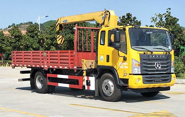 大運牌DYQ5141JSQD6AB隨車起重運輸車公告圖片