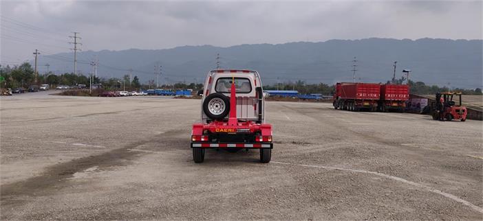 重特牌QYZ5030ZXX6車廂可卸式垃圾車公告圖片