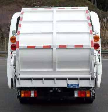 山花牌JHA5072ZYSQLA6壓縮式垃圾車公告圖片