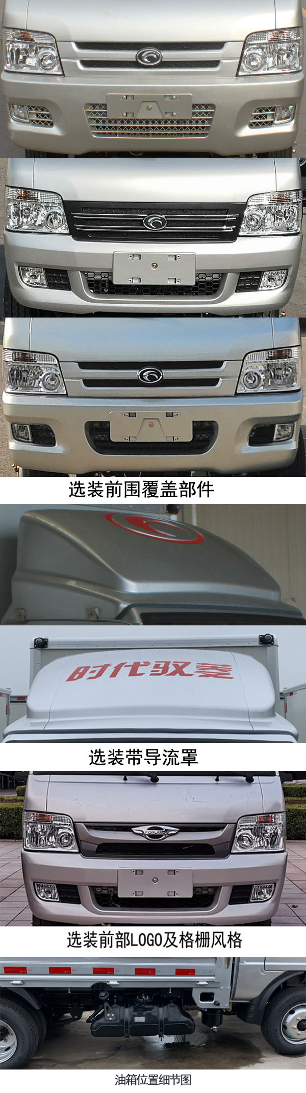 福田牌BJ5030CCY3JV3-52倉柵式運(yùn)輸車公告圖片