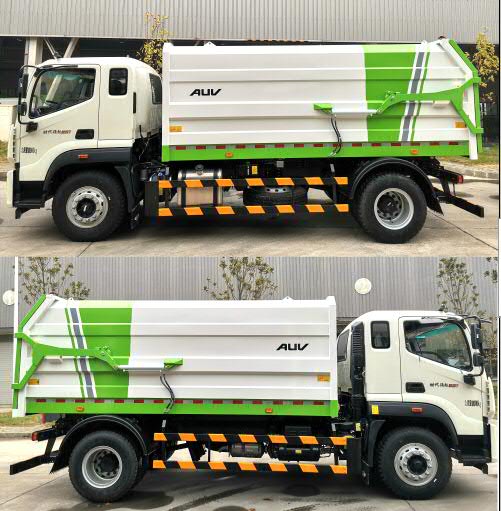 福田牌BJ5182ZDJE6-H1壓縮式對(duì)接垃圾車(chē)公告圖片