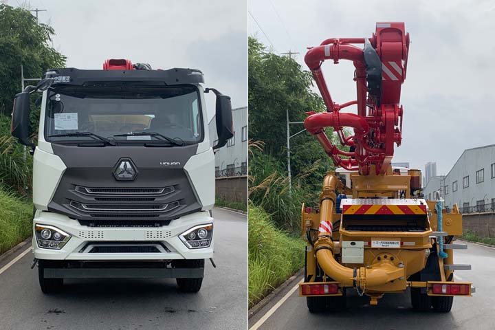 三一牌SYM5191THB混凝土泵車公告圖片