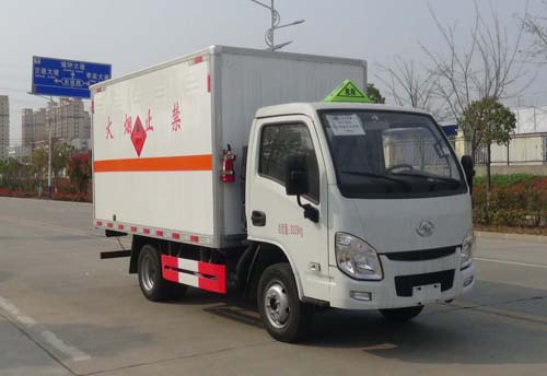 华通牌HCQ5033XRQSH6易燃气体厢式运输车公告图片