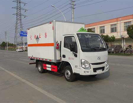 華通牌HCQ5033XZWSH6雜項危險物品廂式運輸車公告圖片
