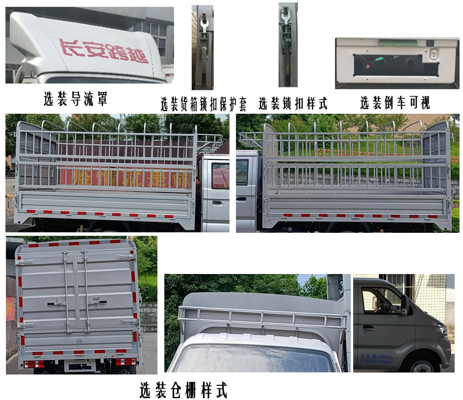 長(zhǎng)安牌SC5031CCYFRS63倉(cāng)柵式運(yùn)輸車公告圖片