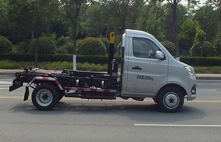 森源牌SMQ5031ZXXSCE6車廂可卸式垃圾車公告圖片