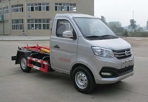 虹宇牌HYS5030ZXXS6车厢可卸式垃圾车公告图片