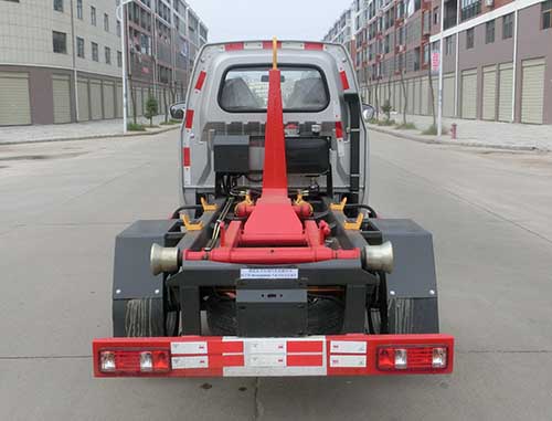 虹宇牌HYS5030ZXXS6车厢可卸式垃圾车公告图片