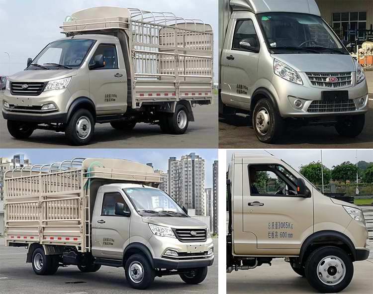 南駿牌NJA5030CCYSDG34SA倉柵式運(yùn)輸車公告圖片