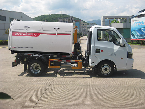 福龍馬牌FLM5030ZXXDG6車廂可卸式垃圾車公告圖片