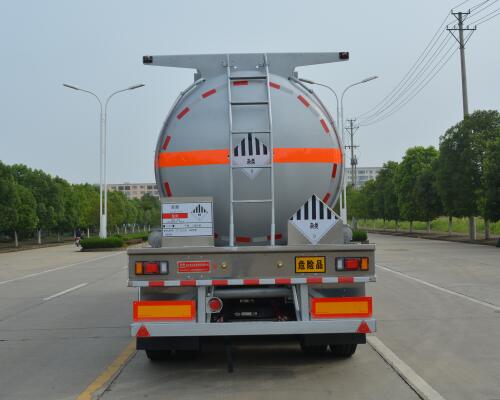 欧曼牌HFV9400GZW杂项危险物品罐式运输半挂车公告图片