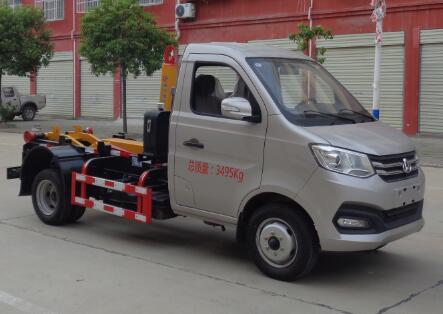 程力威牌CLW5031ZXXSC6車(chē)廂可卸式垃圾車(chē)公告圖片