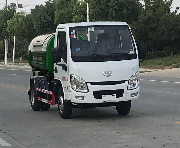 帝王环卫牌HDW5033ZXXSH6车厢可卸式垃圾车公告图片