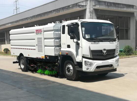 福田牌BJ5182TXSE6-H1洗掃車(chē)公告圖片