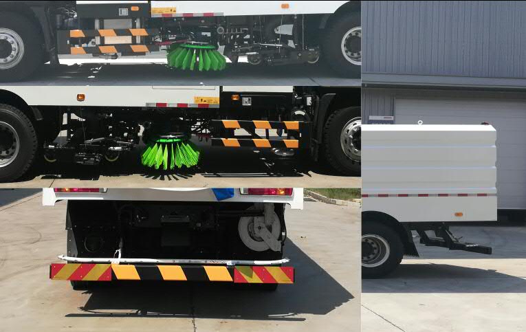 福田牌BJ5182TXSE6-H1洗掃車(chē)公告圖片