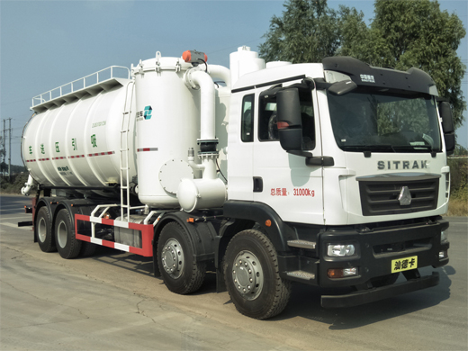 雙達(dá)牌ZLQ5317GXYZS6吸引壓送車(chē)公告圖片