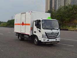 易燃气体厢式运输车