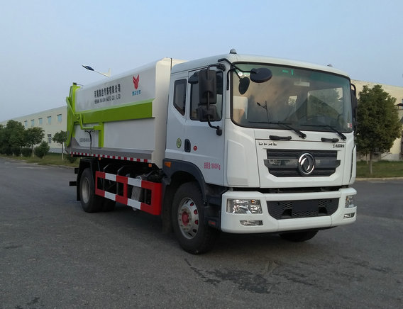 凯恒达牌HKD5180ZLJEQ6自卸式垃圾车公告图片