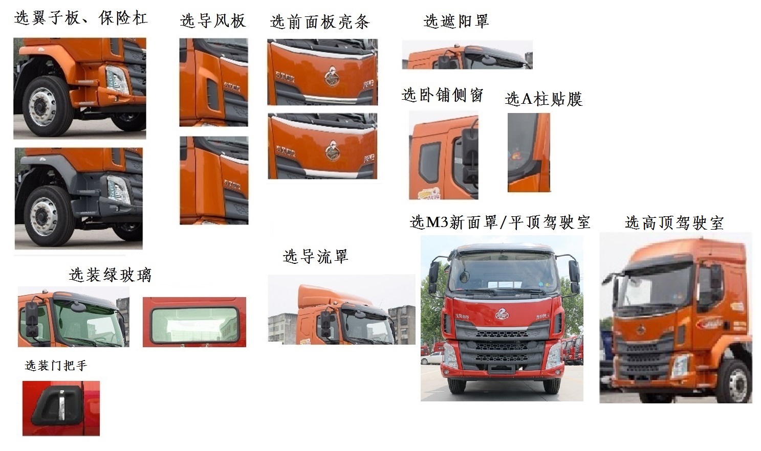 乘龙牌LZ5240CCYM3CC1仓栅式运输车公告图片