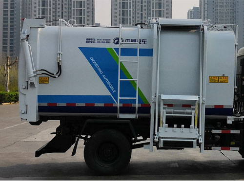 东岳牌ZTQ5041ZZZBJF28F自装卸式垃圾车公告图片