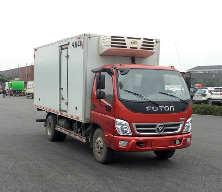 福田牌BJ5041XLC8JDA-AB1冷藏車公告圖片