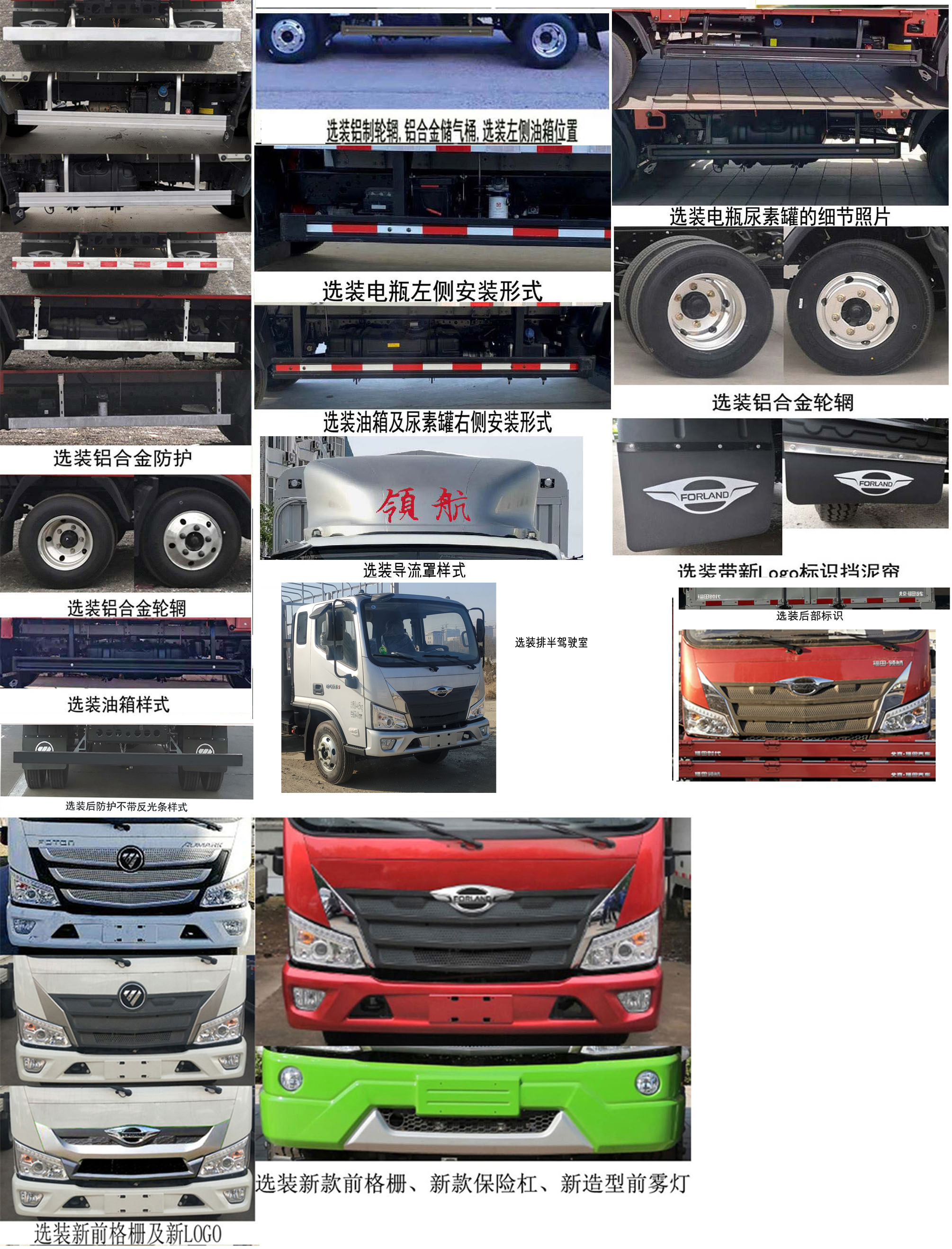 福田牌BJ5044CCY9JDA-06倉柵式運輸車公告圖片