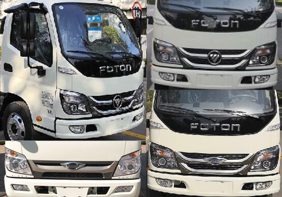 程力威牌CLW5040ZXXB6車廂可卸式垃圾車公告圖片