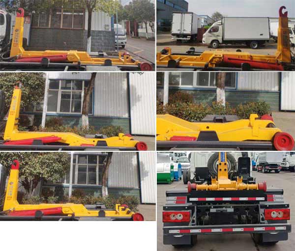 程力威牌CLW5040ZXXB6車廂可卸式垃圾車公告圖片