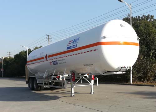 圣达因牌13米21.3吨2轴低温液体运输半挂车(SDY9350GDYT1)