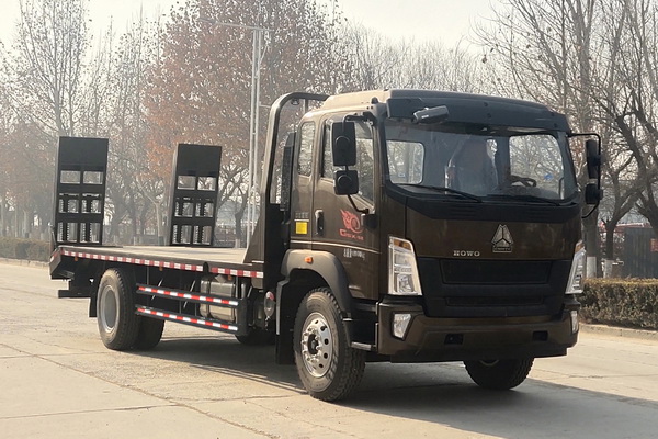 豪沃牌ZZ5187TPBK521DF1平板运输车公告图片