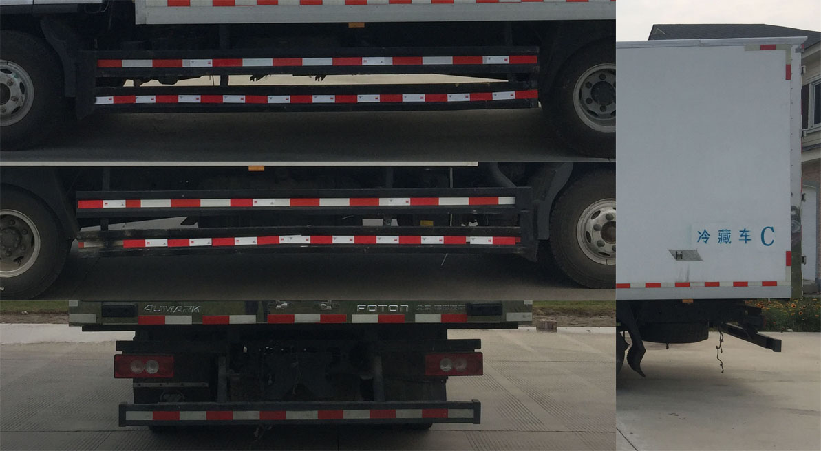 福田牌BJ5148XLC-FM1冷藏車(chē)公告圖片