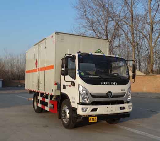 駝馬牌JLC5128XRQEL易燃氣體廂式運輸車公告圖片