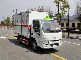 程力威牌CLW5040XFWSH6腐蝕性物品廂式運(yùn)輸車公告圖片