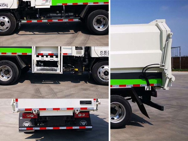 華茂駿捷牌LHC5040ZZZBJ6自裝卸式垃圾車公告圖片