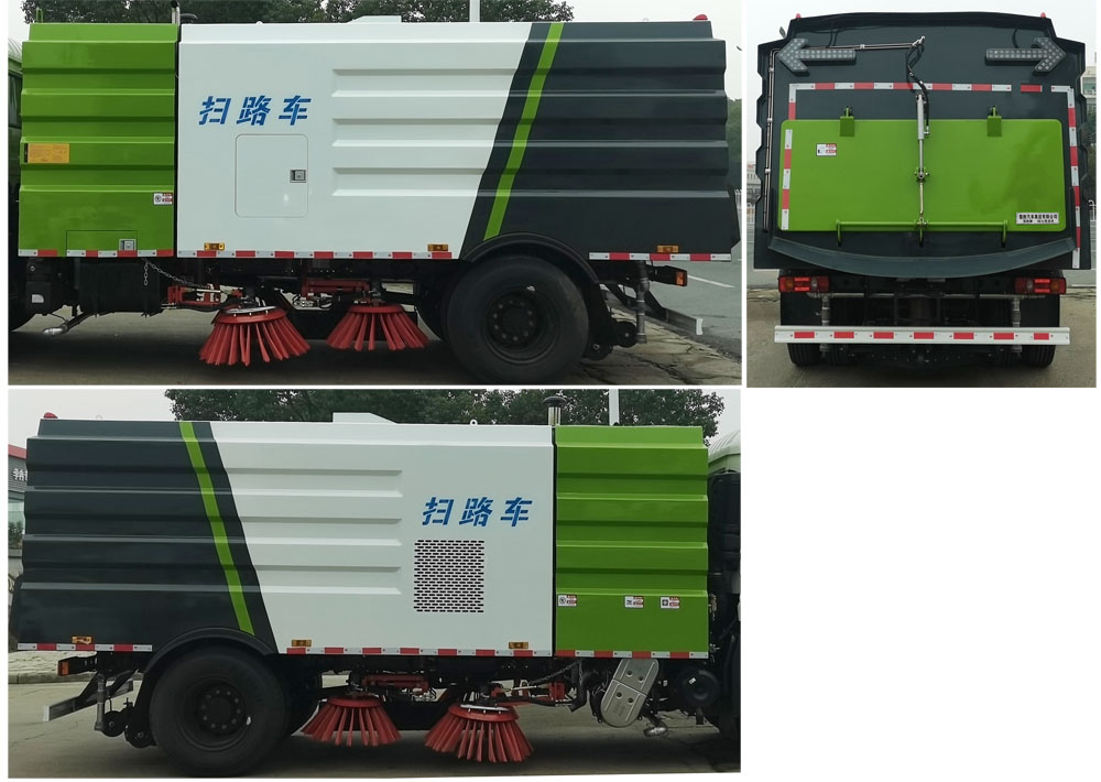 楚勝牌CSC5180TSLD6掃路車公告圖片
