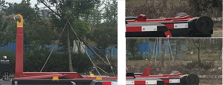 帝王环卫牌HDW5037ZXXCH6车厢可卸式垃圾车公告图片
