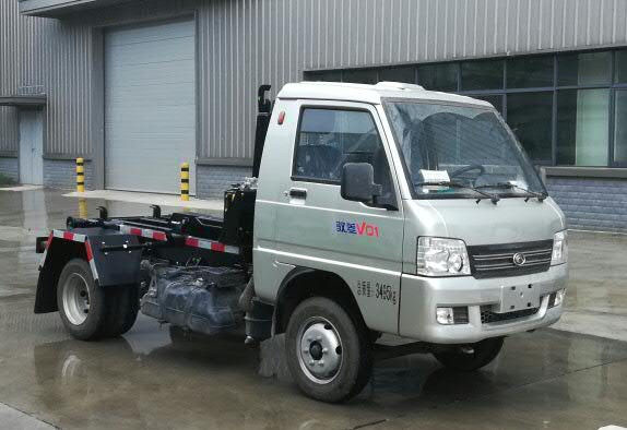 普羅科牌BJ5032ZXXE6-P1車廂可卸式垃圾車公告圖片