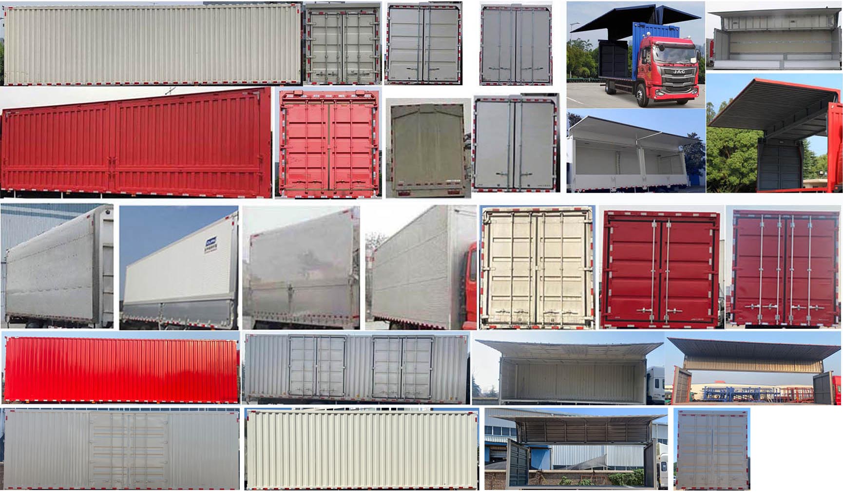 江淮牌HFC5181XYKP2K3A70S翼開(kāi)啟廂式車(chē)公告圖片