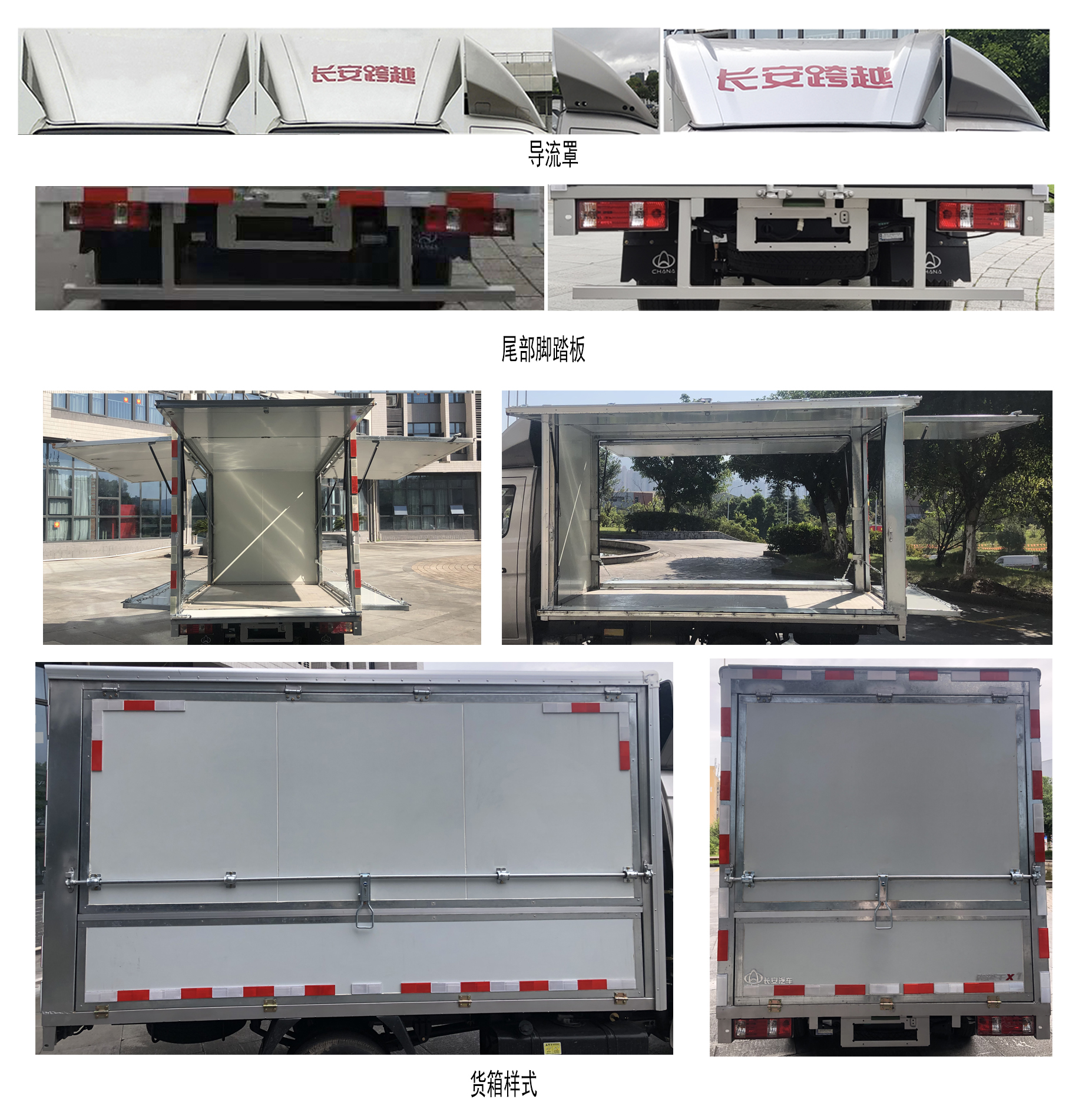 長安牌SC5024XYKXDD6B1翼開啟廂式車公告圖片