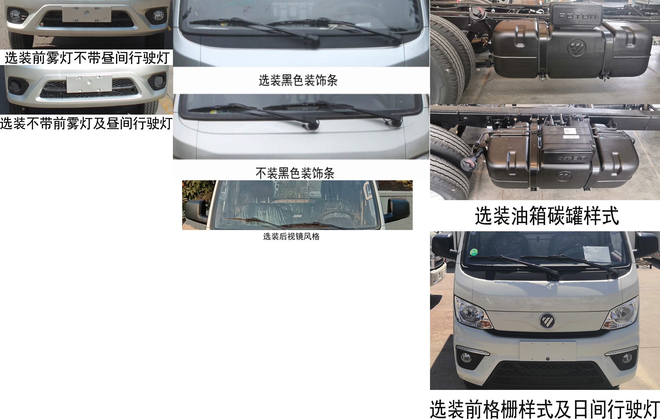 福田牌BJ5031ZXX5JV4-51車(chē)廂可卸式垃圾車(chē)公告圖片