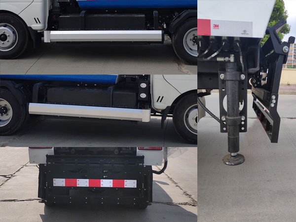 東岳牌ZTQ5041ZZZE2H28BEV純電動自裝卸式垃圾車公告圖片