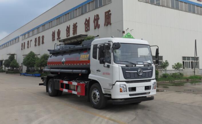 特运牌DTA5180GFWD6腐蚀性物品罐式运输车公告图片