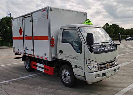 舜德牌SDS5040XRQB6易燃?xì)怏w廂式運(yùn)輸車公告圖片