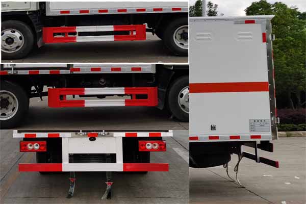 舜德牌SDS5040XRQB6易燃?xì)怏w廂式運(yùn)輸車公告圖片