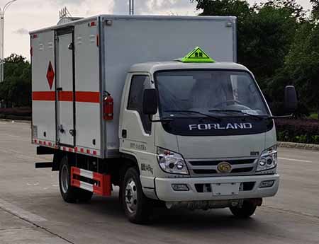 舜德牌SDS5040XRYB6易燃液體廂式運(yùn)輸車公告圖片