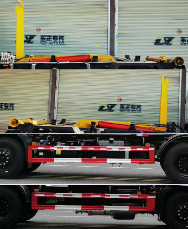 炎帝牌SZD5162ZXXD6X車廂可卸式垃圾車公告圖片
