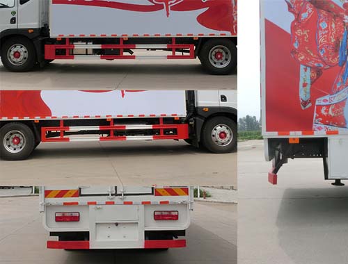 虹宇牌HYS5150XWTE6舞台车公告图片