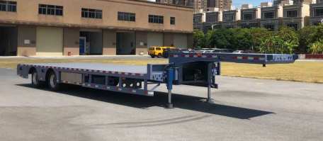 低平板半挂车