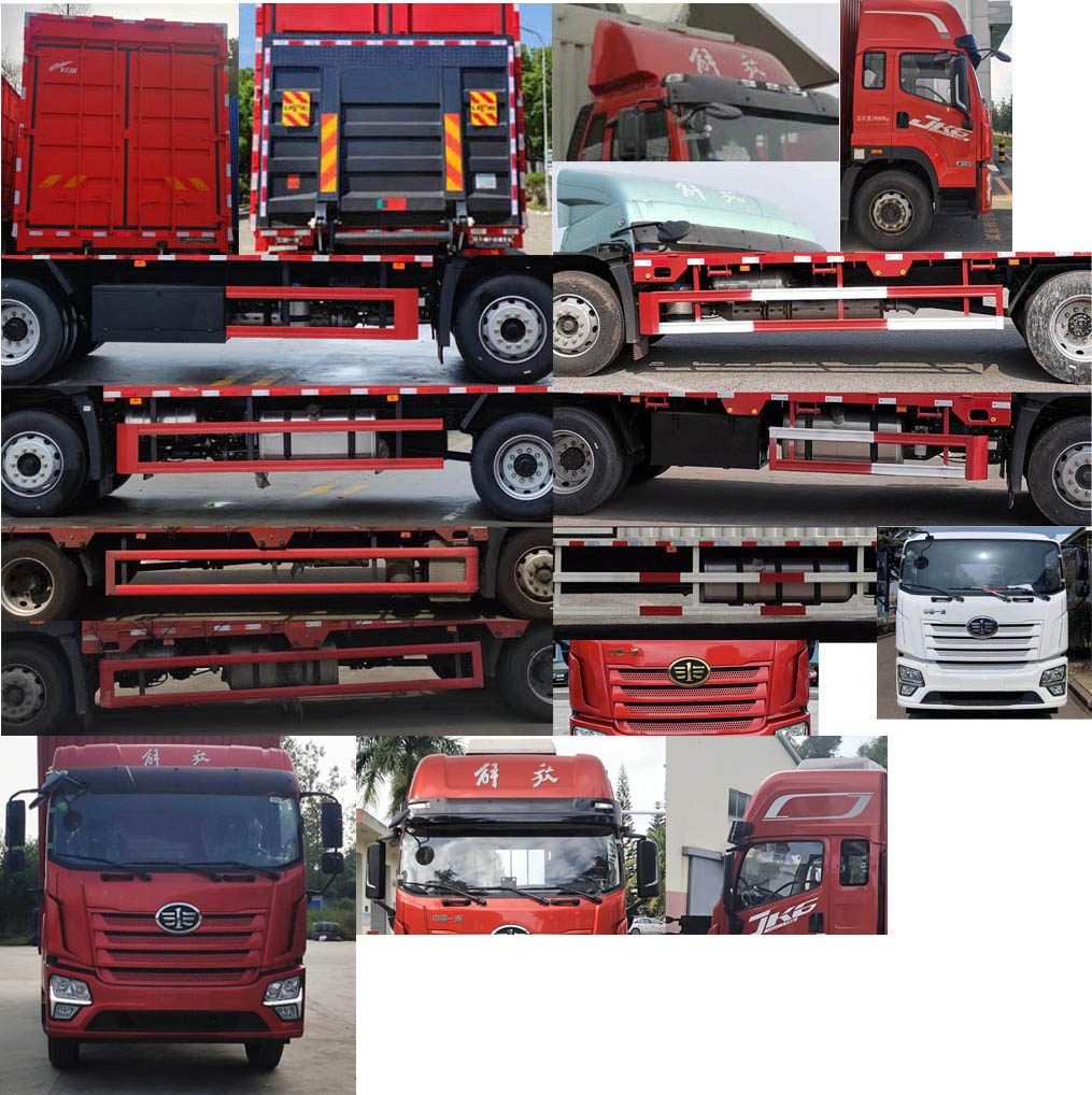 解放牌CA5180XYKP28K1L5E6A80翼開啟廂式車公告圖片